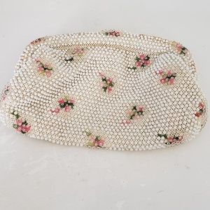 Vintage beaded clutch